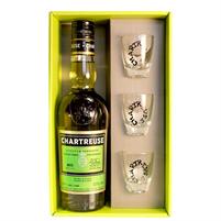 Chartreuse Verte Special Pack 3 Bicchieri 55° cl.35