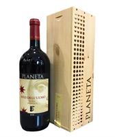 Planeta Magnum Merlot 2018 cl.150 Cassa Legno Menfi Sicilia