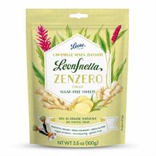 Pastiglie Leone LeonSnella Zenzero 100% Naturale Vegano gr.100