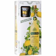 Pallini Limoncello Gift Pack Deruta 1 bic. cl.50