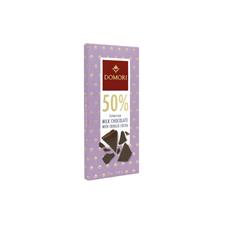 Domori Tavoletta 50% Cioccolato al Latte Intenso gr.75