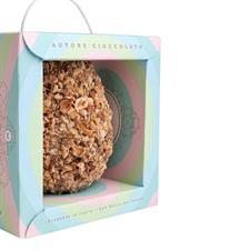 Autore Uovo Cioccolato al Latte con Granella di Nocciole gr.250