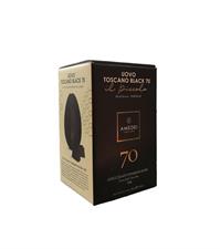 Amedei Uovo Piccolo Toscano Black 70% gr.80 Fondente Extra