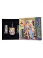 J.Rose Gift Box Quadro Tequila Blanco 100% Agave 40°cl.70 + Bicchier