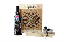 Legendario Dartmaster Anejo 9 cl.70 Set Freccette + Chupito Vetro