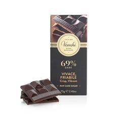 Venchi Tavoletta Crunchy Fondente 69% Vivace Friabile gr.70