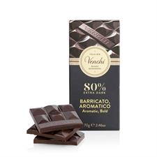 Venchi Tavoletta Extra Fondente Barricato 80% gr.70