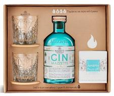 Mazzetti d'Altavilla Gift Pack Gin 42° cl.70 + 2 Bic + S/bic+ Candel