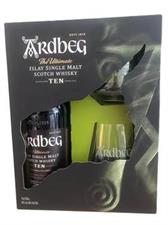 Ardbeg 10 Years Gift Box cl.75 + 2 Bicchieri
