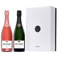 Taittinger Gift Box Cuvèe Prestige cl.75 + Prestige Rosè cl.75