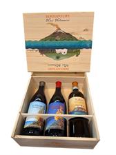 Donnafugata Confezione Vini Vulcanici 3 Bottiglie Legno