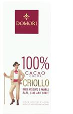 Domori Tavoletta 100% Fondente Criollo gr.50
