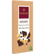 Domori Tavoletta Cioccolato Fondente e Nocciole Cacao Criollo gr.75