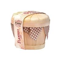 Flamigni Panettone Demi Sel Fumè gr.500 In Balsa di Legno
