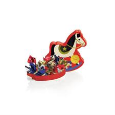 Venchi Cavallino Dondolo di Natale con Comete Assortite gr.160