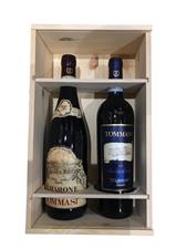 Tommasi Cassa Legno 2Bt Amarone e Ripasso della Valpolicella 2xcl.75