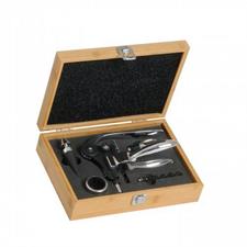 Renoir Set Apribottiglie Bambo 5 Accessori Cod. AV1014