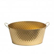 Vassoio Gold Ovale L GM 1809