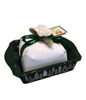 Flamigni Panettone Milano In Pirofila Merry Christmas Gr.750 Rustica