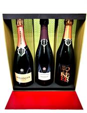 Bollinger Rosè Collection Rosè+Rosè G.A.2005+ Rosè 2006 Limited Edit