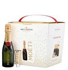 Moet & Chandon Mini Champagne + 6 Mini Flute 6x200 Cofanetto