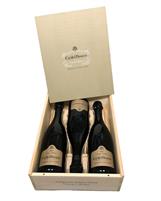 Ca'del Bosco Cofanetto 3 bt.Dosage Zèro Noir 2013 cl.75X3 Legno