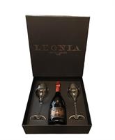 Frescobaldi Confezione Regalo Momenti Leonia Rosè + 2 Calici cl.75