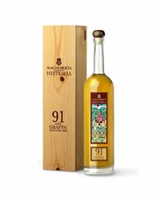 Magnoberta Historia Grappa 91 42° cl.70 Piemonte Cassa Legno