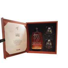 Bonollo Grande Opera 2 Bicchieri Grappa Of Amarone 42° cl.70