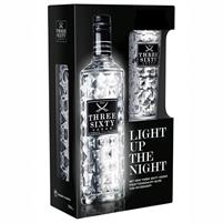 Three Sixty Vodka + Bicchiere Cofanetto Regalo