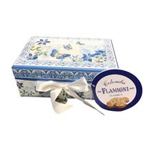 Flamigni Colomba Mignon in Portagioie Blue Butterflies Classica 100