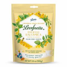 Pastiglie Leone LeonSnella Propoli Bals. 100% Naturale Vegano gr.100