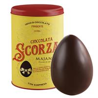 Majani Uovo gr.248 Scorza Fondente Scatola Latte