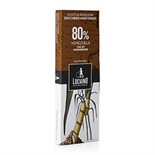 Luchino Cioccolato 80% Venezuela Muscovado gr.60 Gluten Free