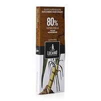 Luchino Cioccolato 80% Venezuela Muscovado gr.60 Gluten Free