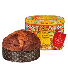 Dolce e Gabbana Panettone Agrumi e Zafferano Kg.1 Scatola Latta