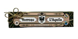 Torrone L'Aquila Tenero al Cioccolato Amedei con Nocciole gr.200