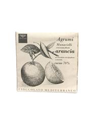 Santomiele Cubo Scorzette Arancio gr.200 con Nocciola e Cioccol.70%