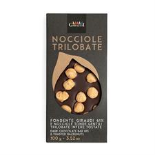 Giraudi Tavolette Toste Fondente 61% e Nocciole Piemonte gr.100