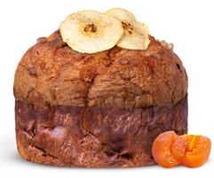 De Vivo Senza Lattosio Panettone Torta di Mele e Albicocche Kg.1