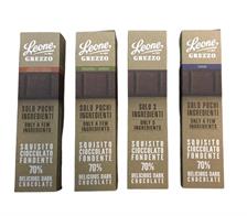 Leone Cioccolato Fondente Grezzo 70% gr.40