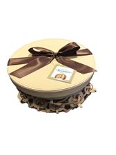 Flamigni Panettone Milano Cappelliera in Pelle gr.750 Linea Rustica