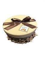 Flamigni Panettone Milano Cappelliera in Pelle gr.750 Linea Rustica