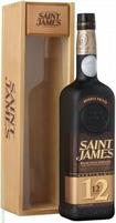 Saint James 12 Rhum Vieux Agricole 43° cl.70 Martinique Cassa Legno