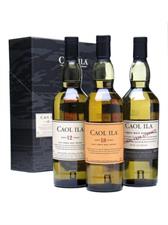 Caol Ila 12 Years/18 Years/Natural Cask Strength 1x3 cl.20 Astuccio