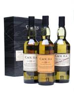 Caol Ila 12 Years/18 Years/Natural Cask Strength 1x3 cl.20 Astuccio