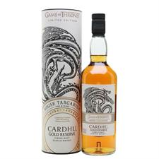 Cardhu Game of Thrones Gold Reserve House Targaryen 40° cl.70 Tubo