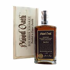 Blood Oath Bourbon Barrels 49,3° cl.70 Part.7 Cassa Legno