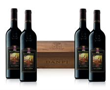 Banfi Cassetta 4 Bottiglie Brunello di Montalcino 4 x cl.75 Legno Sc