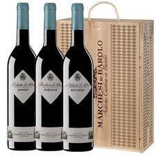 Marchesi di Barolo Le Chicche Cassetta 3Bt. Dolcetto/Barbera/nebbiol
